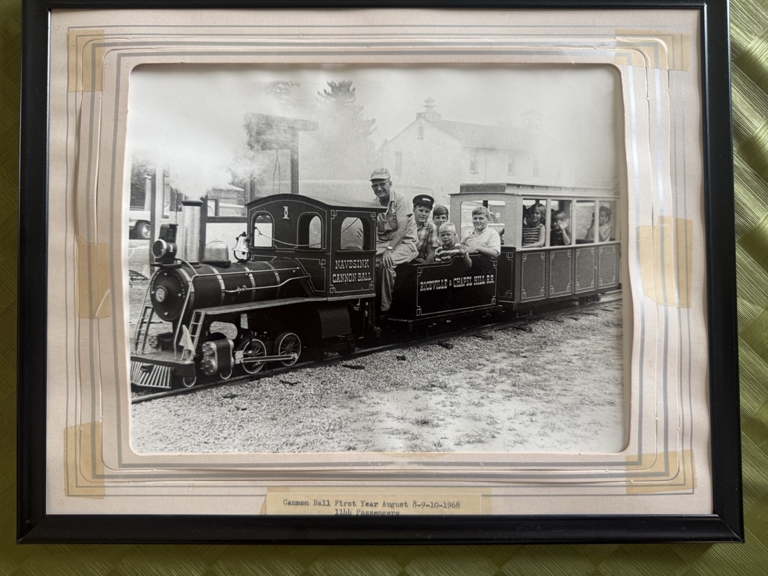 The Navesink Cannonball train