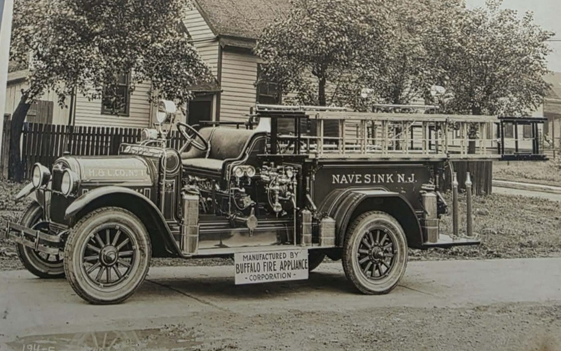 The 1924 Buffalo Reo fire truck